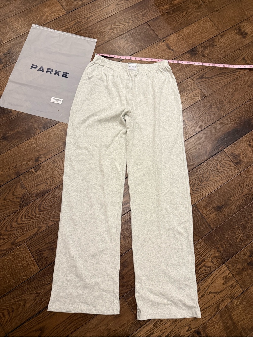 Parke Light Heather Gray Elastic Waist Lounge/SweatPants